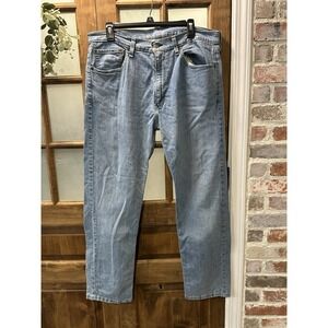 Levi's 505 Regular Fit Jeans Mens 36x30‎ Light Wash Denim Pants